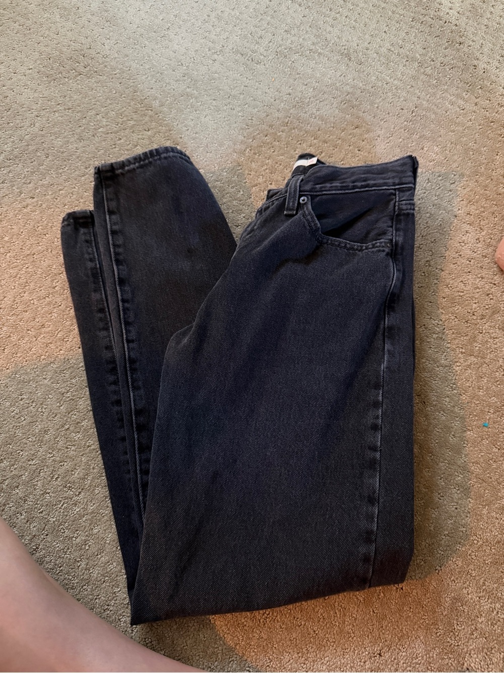 Levi's Straight Leg Jeans in Black